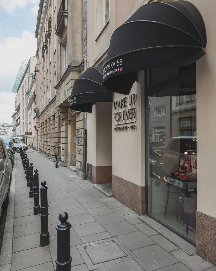 Mokotowska 67 Prywatne Mieszkanie Z Balkonem W Centrum Miasta I W Poblizu Ambasady Usa Samodzielne Zameldowanie! Self Check-In System! Варшава Екстер'єр фото