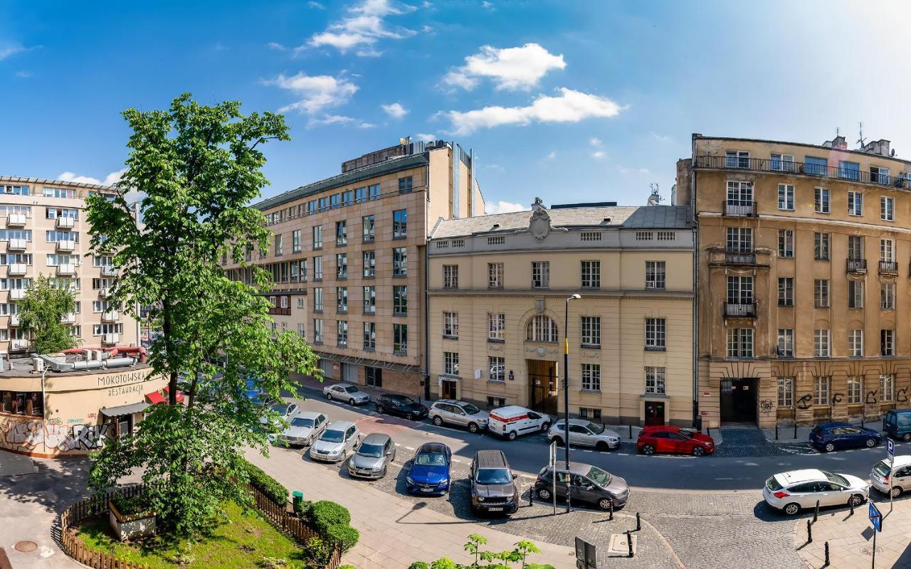 Mokotowska 67 Prywatne Mieszkanie Z Balkonem W Centrum Miasta I W Poblizu Ambasady Usa Samodzielne Zameldowanie! Self Check-In System! Варшава Екстер'єр фото